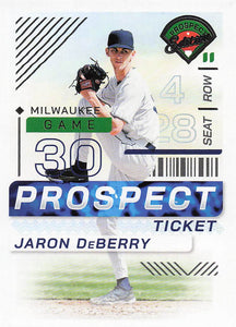 2024 Panini Prospect Edition Baseball Jaron DeBerry #113