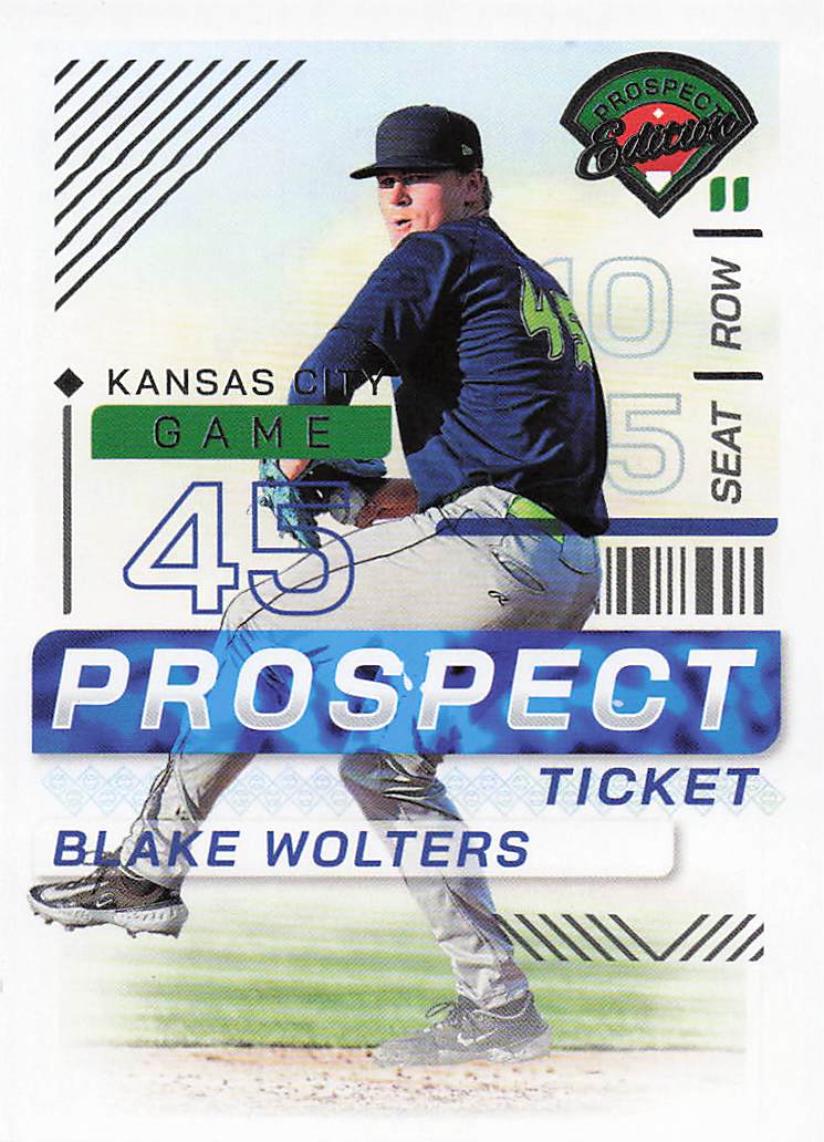 2024 Panini Prospect Edition Baseball Blake Wolters #82