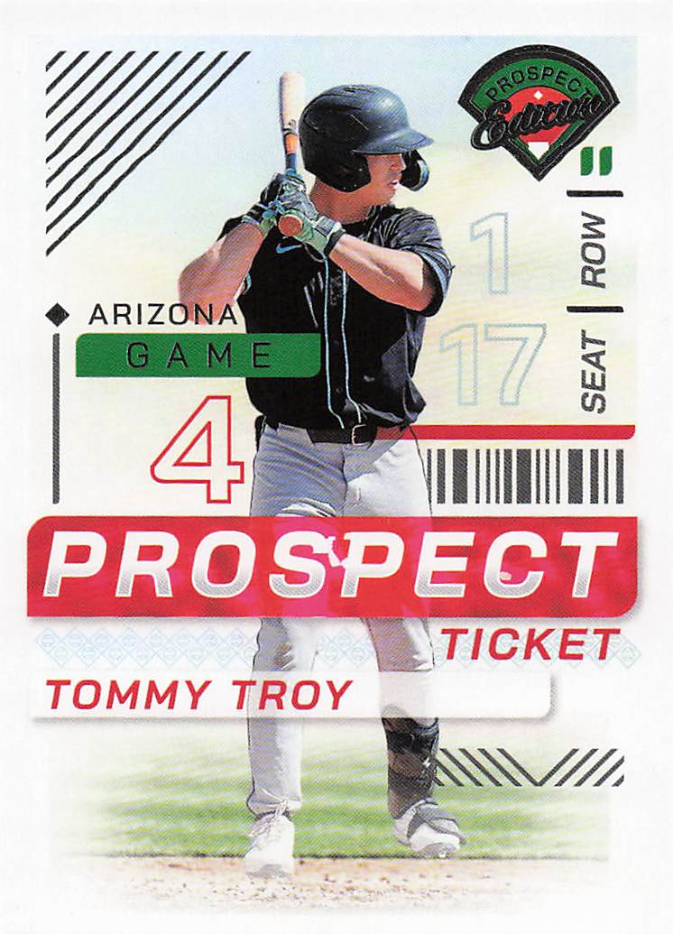 2024 Panini Prospect Edition Baseball Tommy Troy #81
