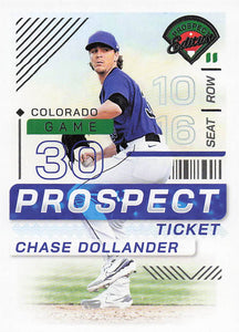 2024 Panini Prospect Edition Baseball Chase Dollander #24