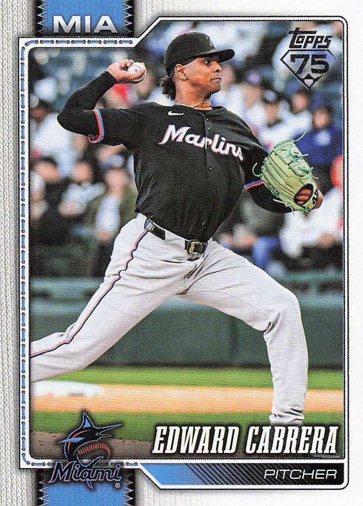 2026 Topps Baseball Edward Cabrera #288