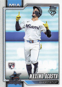2026 Topps Baseball Maximo Acosta #172 Rookie