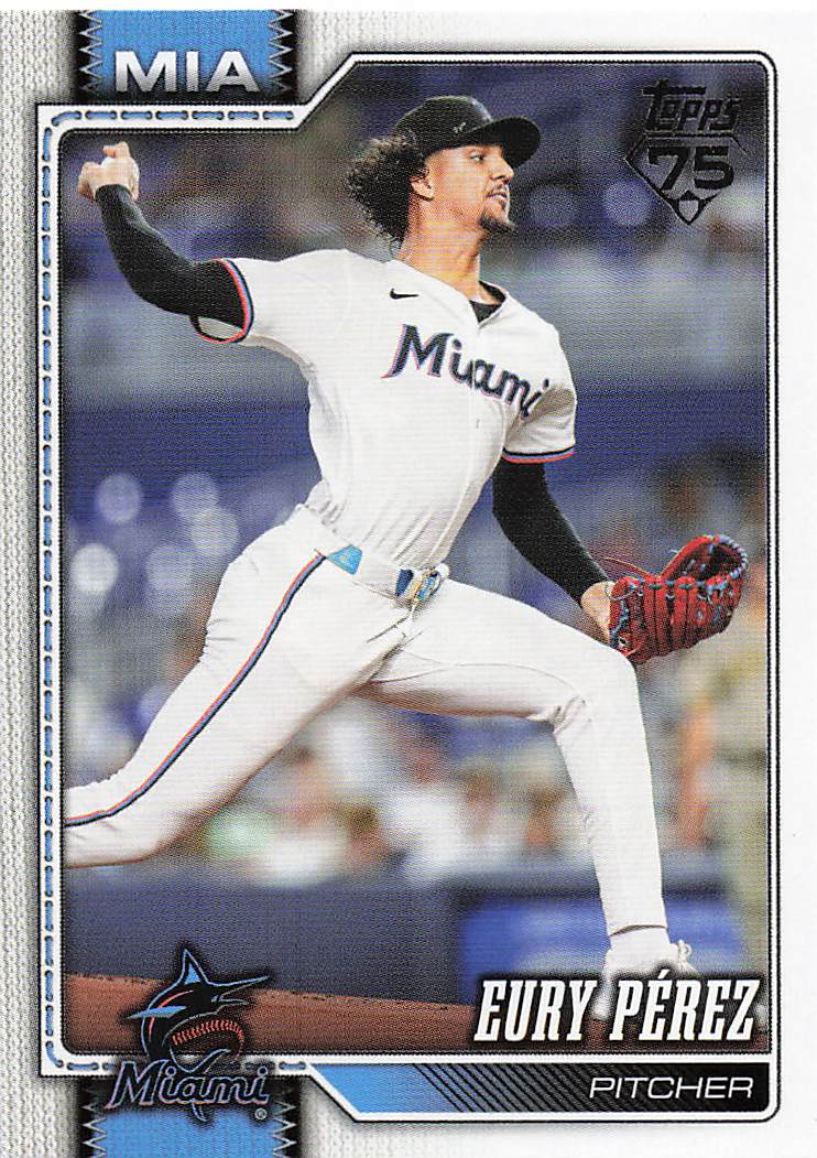 2026 Topps Baseball Eury Pérez #285