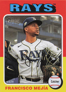 2024 Topps Heritage Baseball Francisco Mejía #40