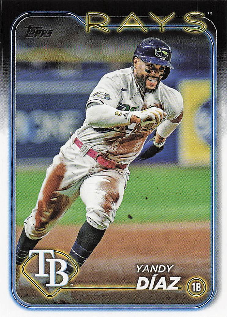 2024 Topps Baseball Yandy Díaz #52