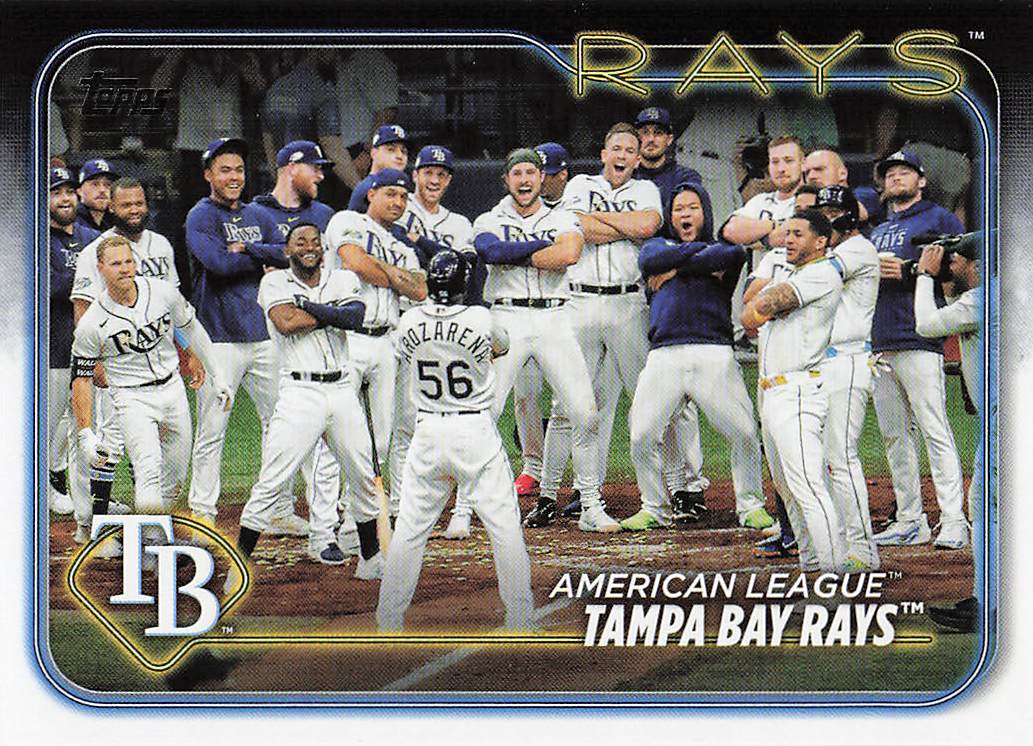 2024 Topps Baseball Tampa Bay Rays #211