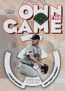2024 Topps Archives Baseball 2006 Topps Own the Game Carlos Rodón #06OTG-25