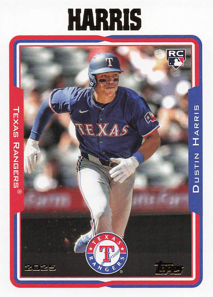 2025 Topps Archives Baseball Dustin Harris #220 Rookie