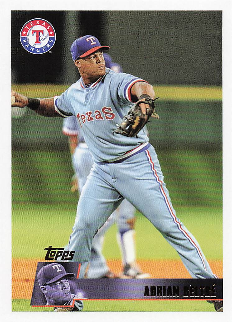 2025 Topps Archives Baseball Adrian Beltré #163