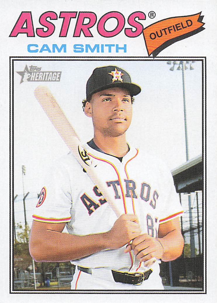 2026 Topps Heritage Baseball Cam Smith #69