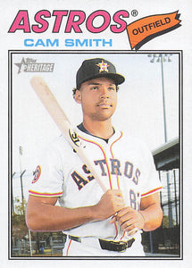 2026 Topps Heritage Baseball Cam Smith #69