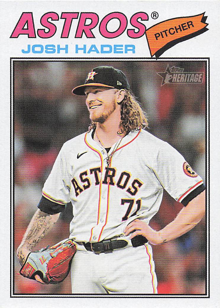 2026 Topps Heritage Baseball Josh Hader #9