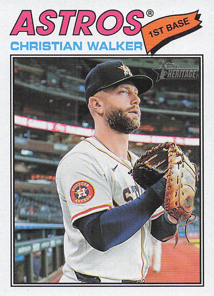 2026 Topps Heritage Baseball Christian Walker #217