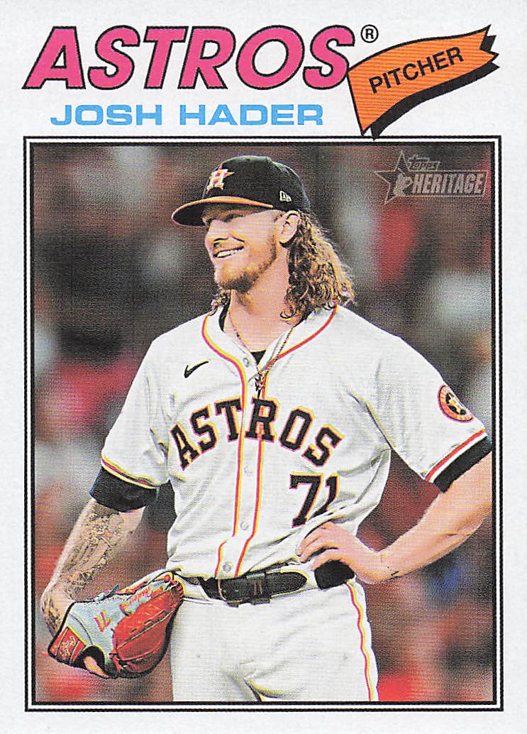 2026 Topps Heritage Baseball Josh Hader #9