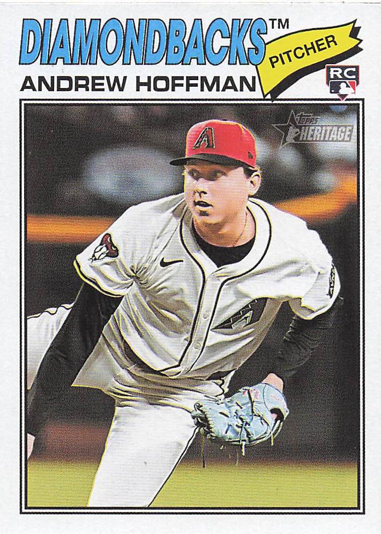 2026 Topps Heritage Baseball Andrew Hoffman #211 Rookie