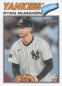2026 Topps Heritage Baseball Ryan McMahon #381