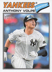 2026 Topps Heritage Baseball Anthony Volpe #297