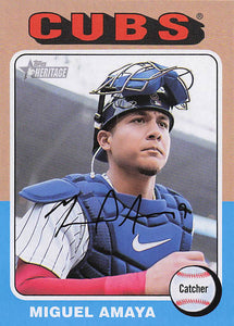 2024 Topps Heritage Baseball Miguel Amaya #294