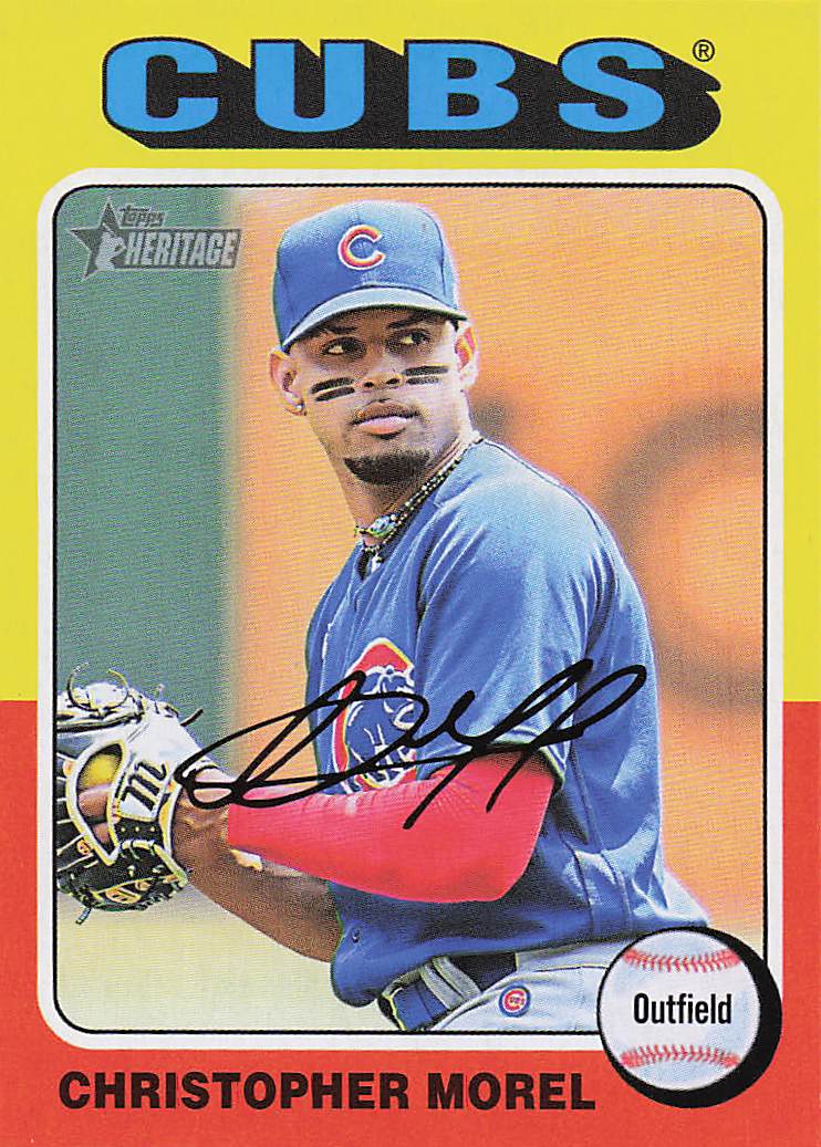 2024 Topps Heritage Baseball Christopher Morel #316
