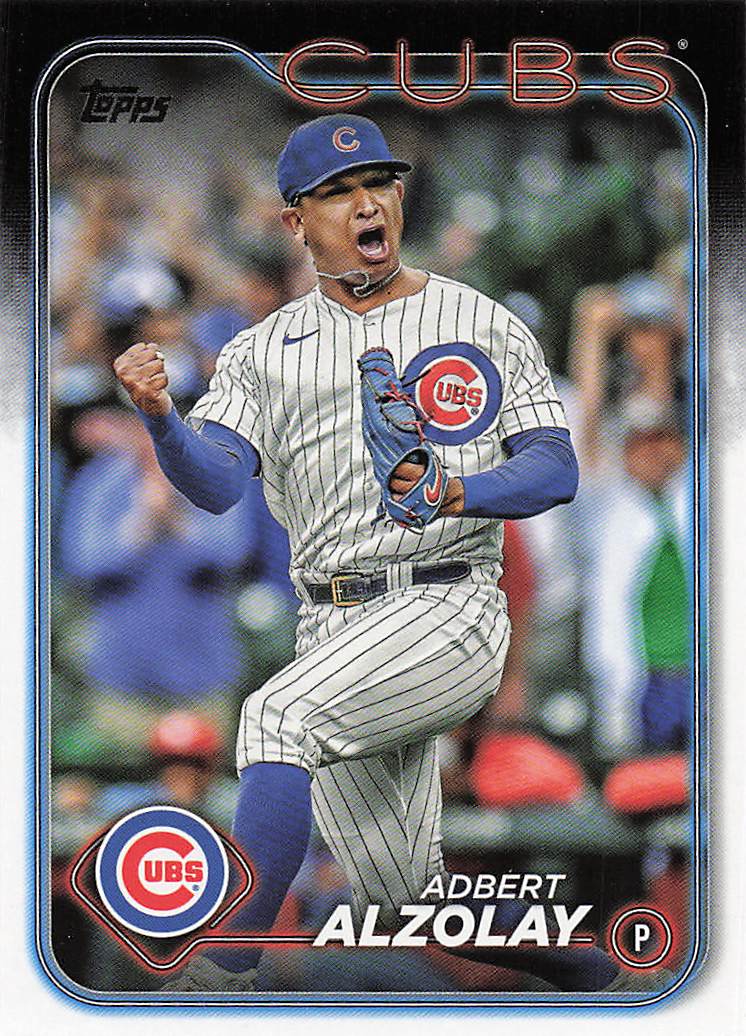 2024 Topps Baseball Adbert Alzolay #129