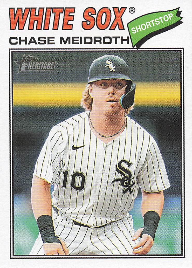 2026 Topps Heritage Baseball Chase Meidroth #298