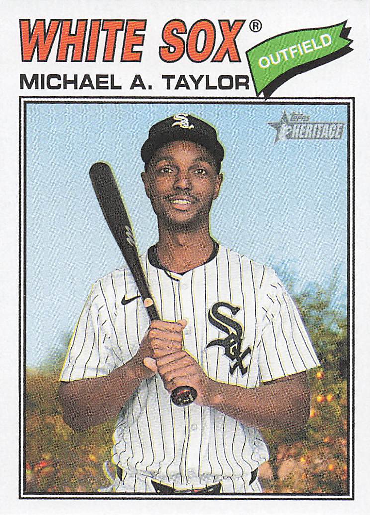 2026 Topps Heritage Baseball Michael A. Taylor #45