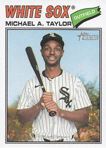 2026 Topps Heritage Baseball Michael A. Taylor #45