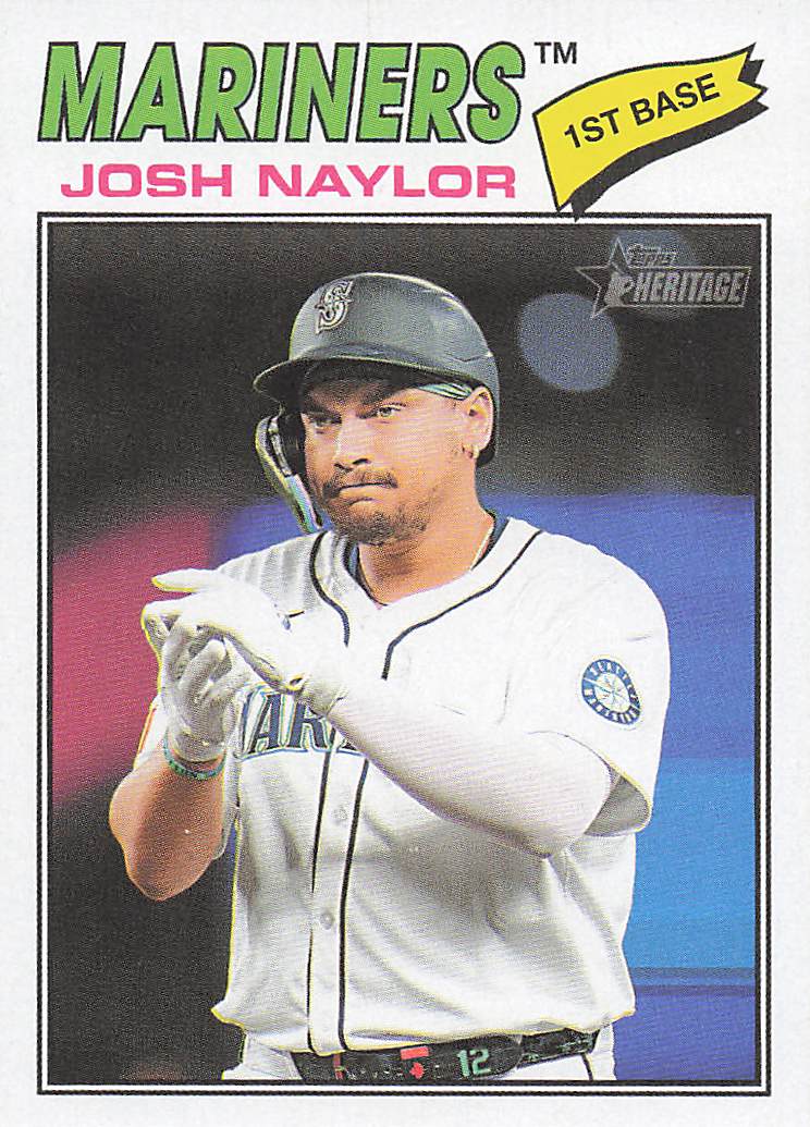 2026 Topps Heritage Baseball Josh Naylor #129