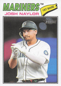 2026 Topps Heritage Baseball Josh Naylor #129