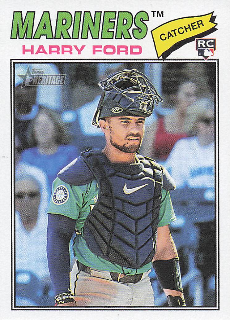 2026 Topps Heritage Baseball Harry Ford #59 Rookie