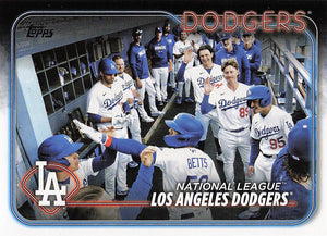 2024 Topps Baseball Los Angeles Dodgers #183