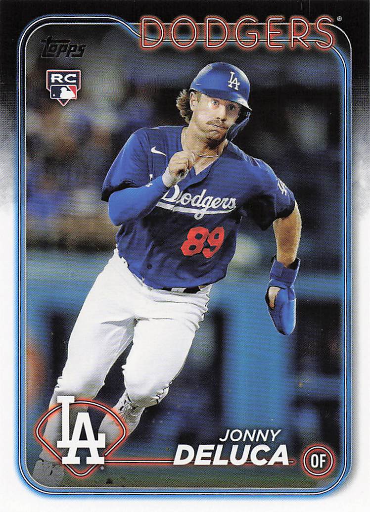 2024 Topps Baseball Jonny DeLuca #233 Rookie