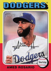 2024 Topps Heritage Baseball Amed Rosario #377