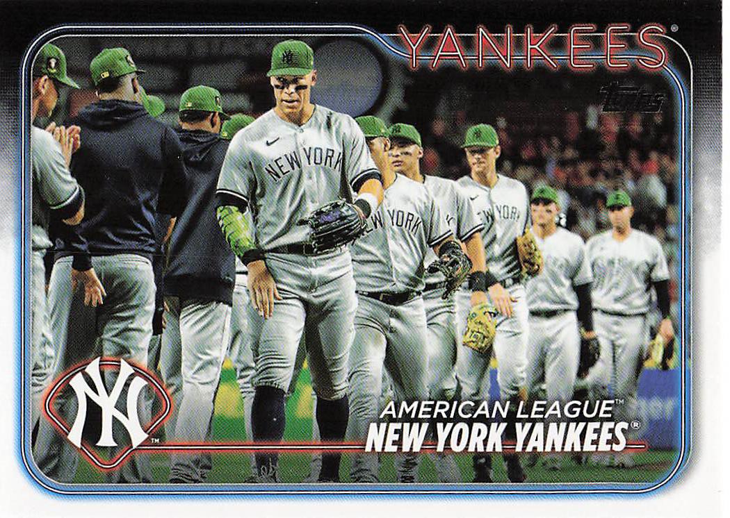 2024 Topps Baseball New York Yankees #301