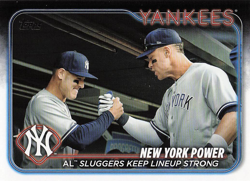 2024 Topps Baseball New York Power: AL Sluggers Keep Lineup Strong #315