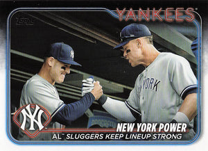 2024 Topps Baseball New York Power: AL Sluggers Keep Lineup Strong #315