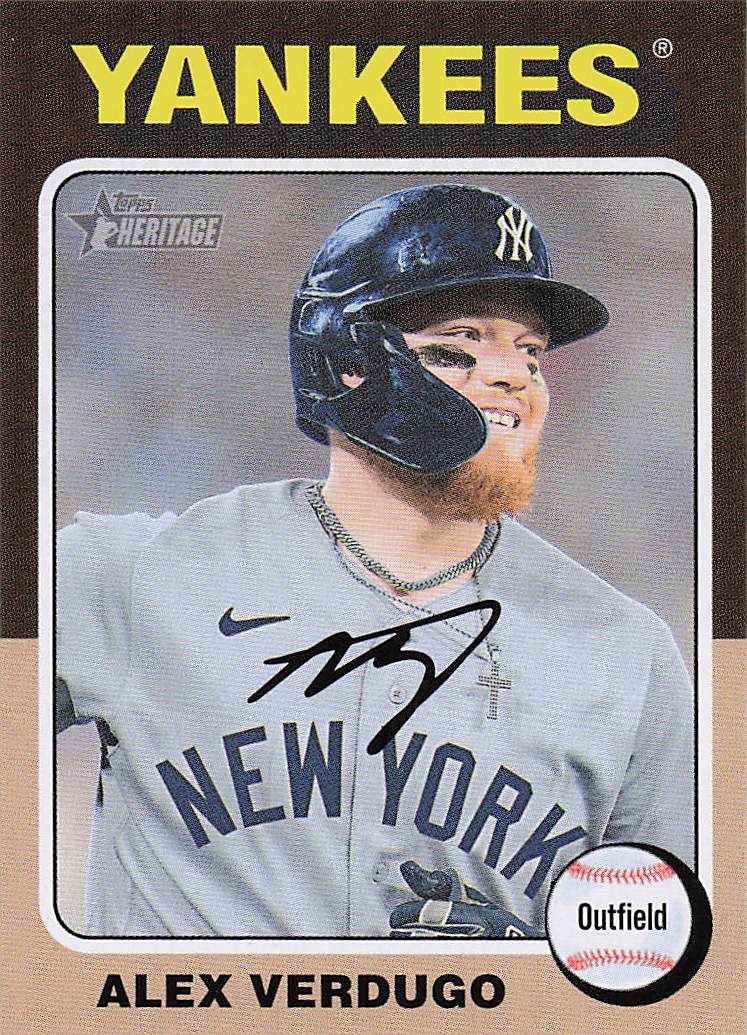 2024 Topps Heritage Baseball Alex Verdugo #275