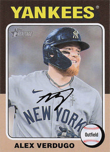 2024 Topps Heritage Baseball Alex Verdugo #275