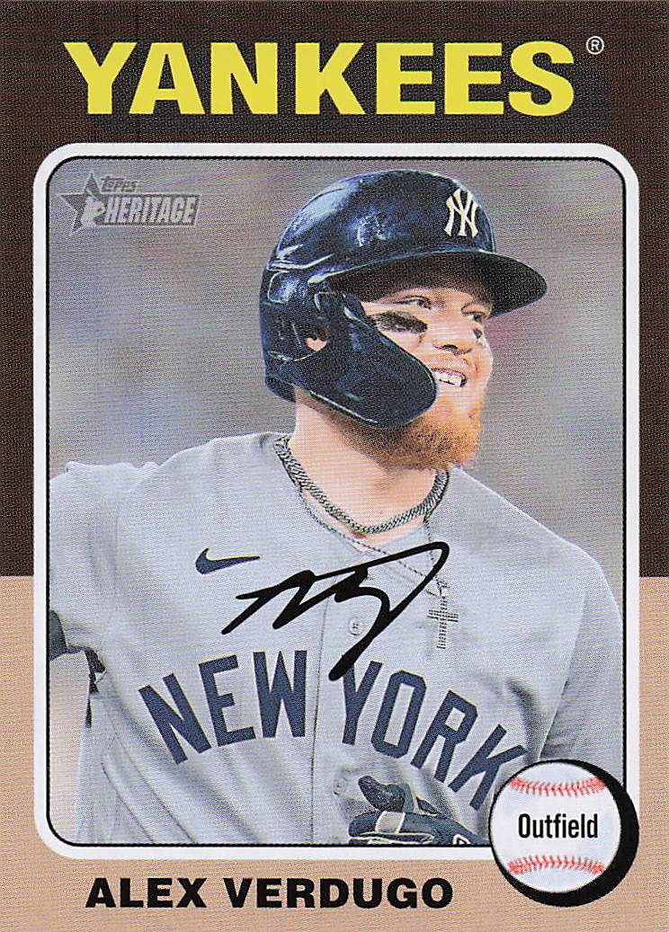 2024 Topps Heritage Baseball Alex Verdugo #275