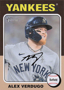 2024 Topps Heritage Baseball Alex Verdugo #275