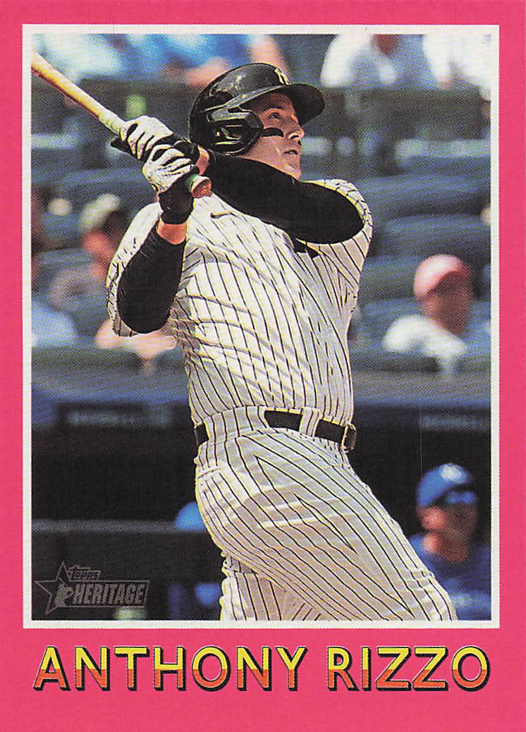 2024 Topps Heritage Baseball 1975 Baseball Sensations Anthony Rizzo #75BS-14
