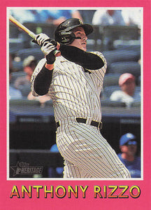 2024 Topps Heritage Baseball 1975 Baseball Sensations Anthony Rizzo #75BS-14
