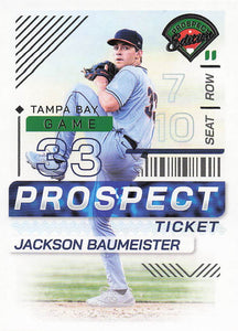 2024 Panini Prospect Edition Baseball Jackson Baumeister #126