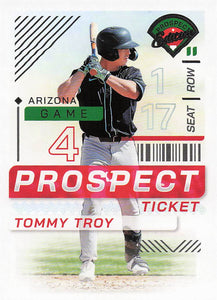 2024 Panini Prospect Edition Baseball Tommy Troy #81