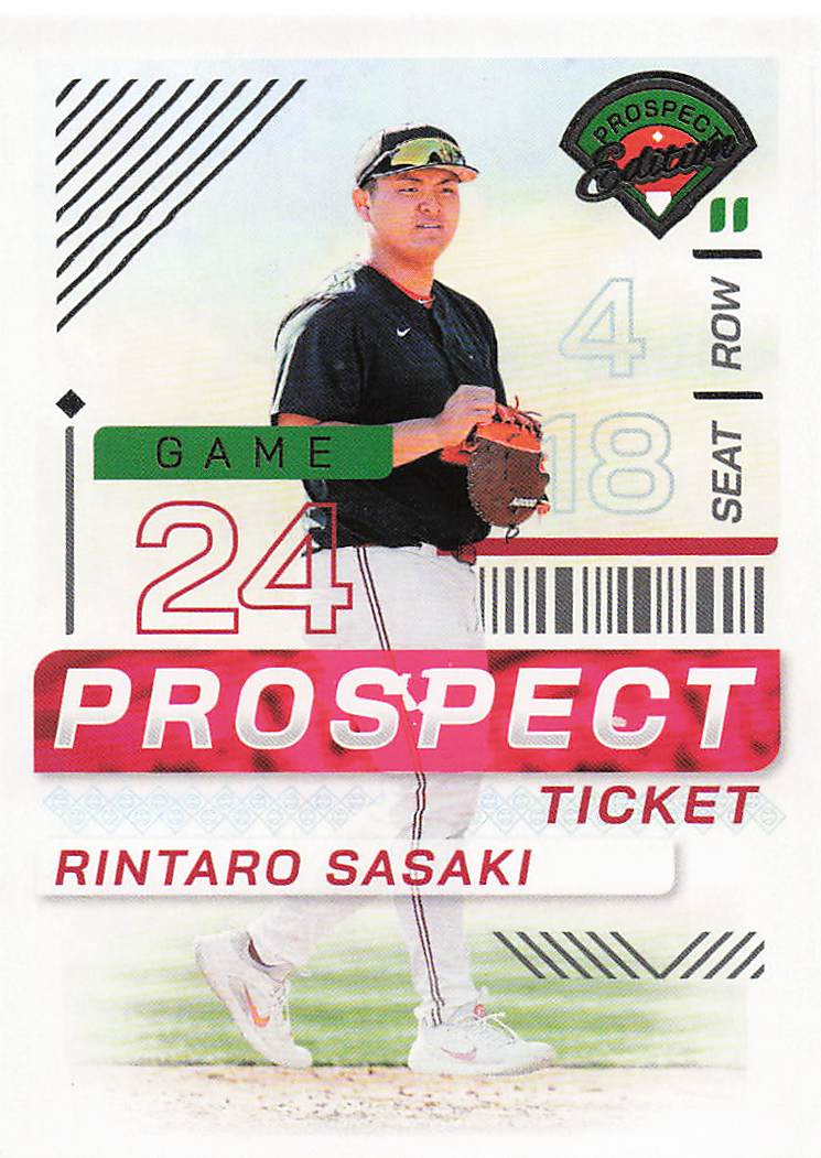 2024 Panini Prospect Edition Baseball Rintaro Sasaki #101