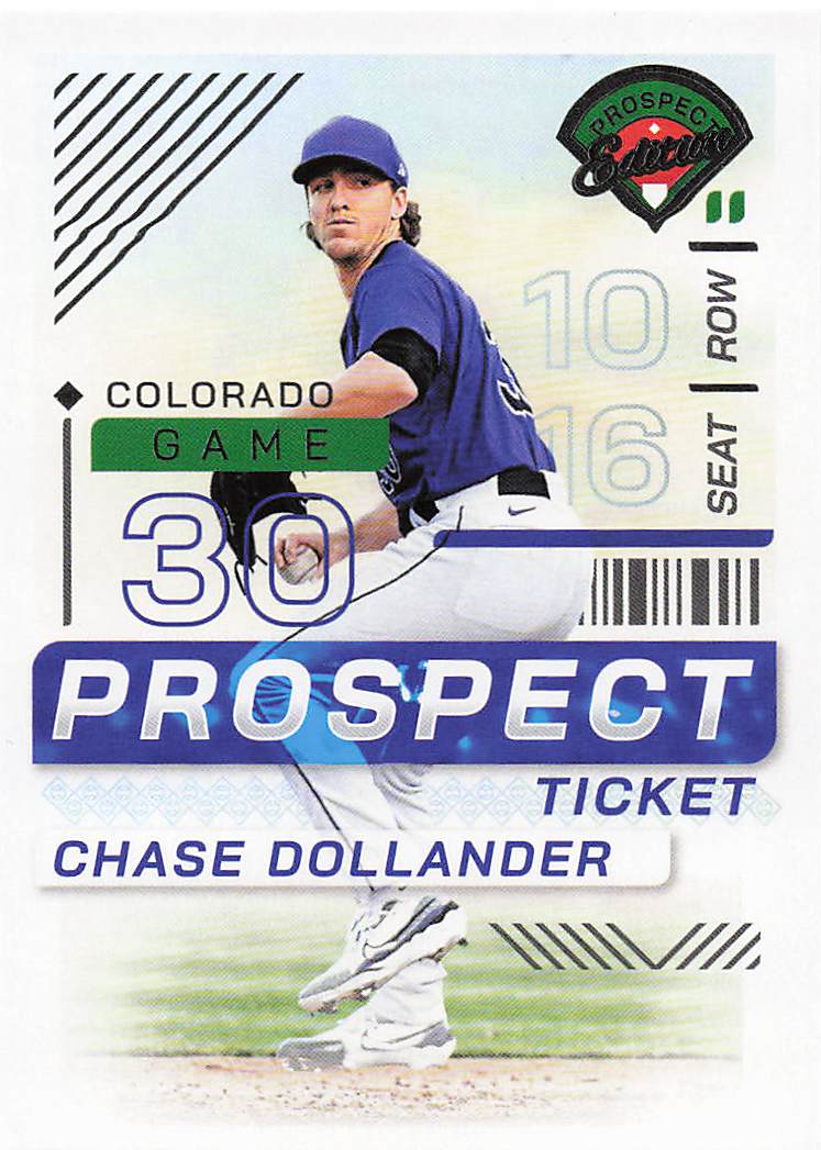 2024 Panini Prospect Edition Baseball Chase Dollander #24