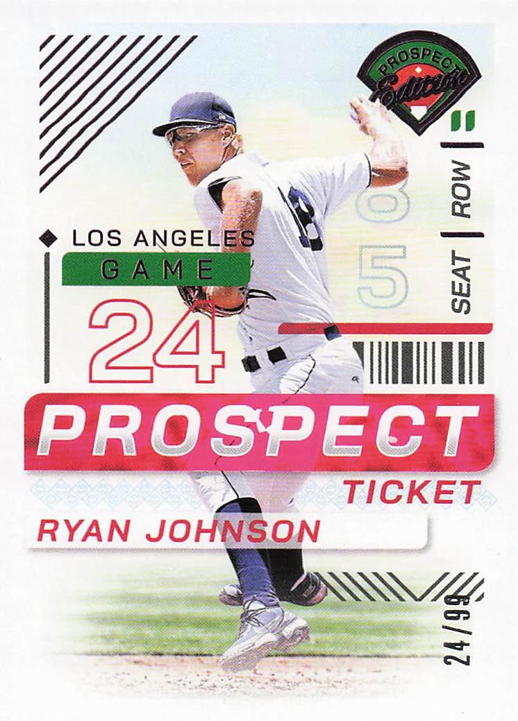 2024 Panini Prospect Edition Baseball Ryan Johnson #110