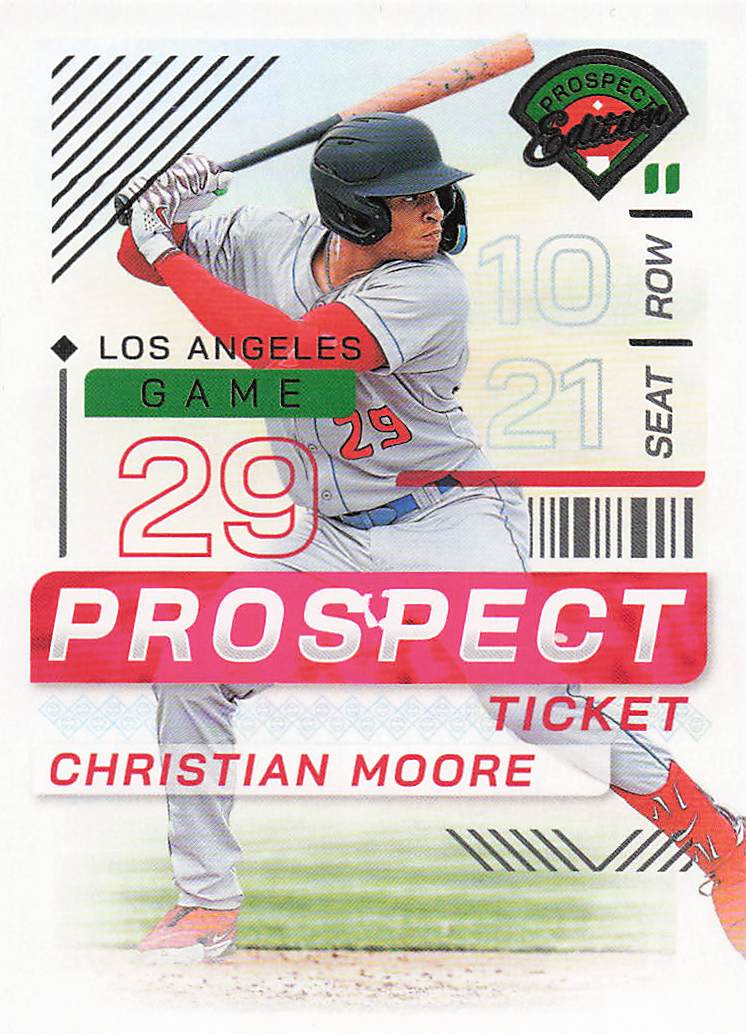2024 Panini Prospect Edition Baseball Christian Moore #128