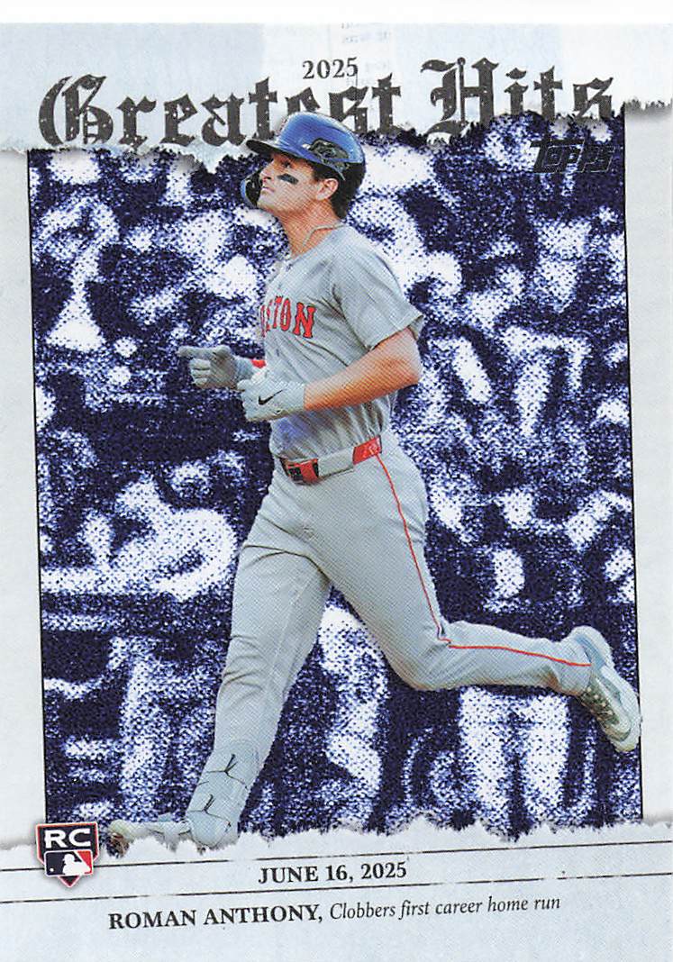 2026 Topps Baseball 2025 Greatest Hits Roman Anthony #GH-26