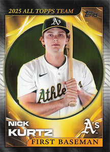 2026 Topps Baseball 2025 All Topps Team Nick Kurtz #ATT-2